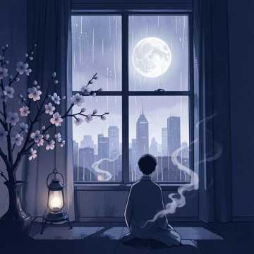 灯花瘦尽处