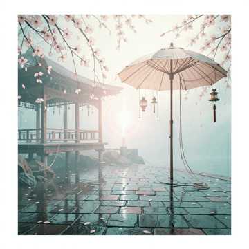 杏花微雨