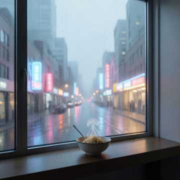 雨声腌制出租屋