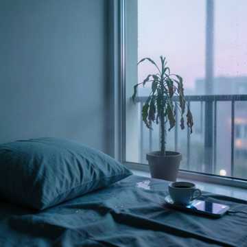 雨声漫过枕头