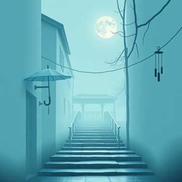 油纸伞等谁