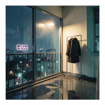 雨声落在窗