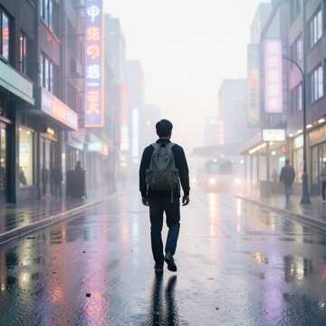 脚步越过山丘