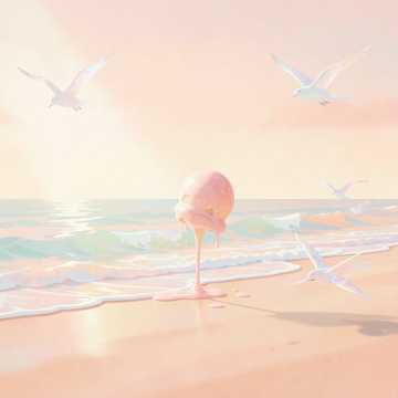 夏日海岸线