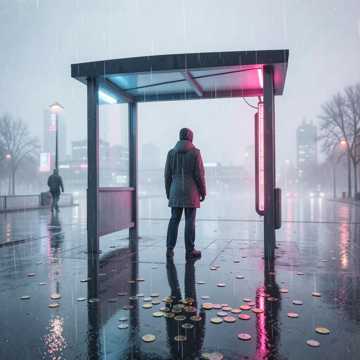 雨季未落的硬币