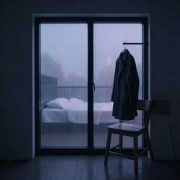 熄灯后的雨声