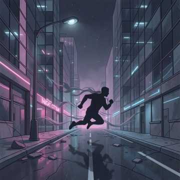 踩碎路灯