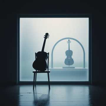 雨声牵着空椅子