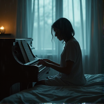屋檐尽头是雨