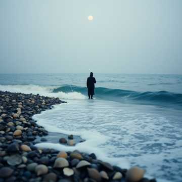海与天的眼泪
