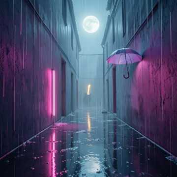 霓虹冰 与 旧空巷
