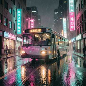 霓虹夜车-版本2