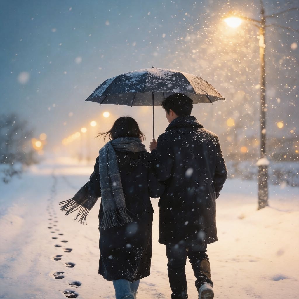 눈_내리는_밤（雪夜）