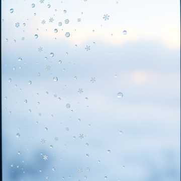雪花落成雨