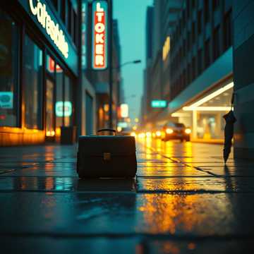 雨没停，我也没有伞