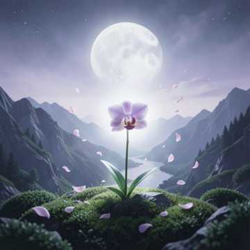 最美兰花草