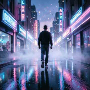 霓虹踏风