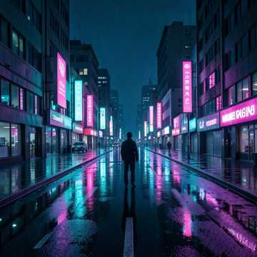 霓虹漂流