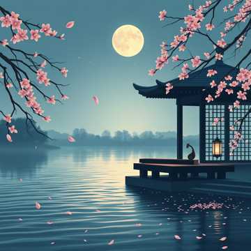一盏西楼月