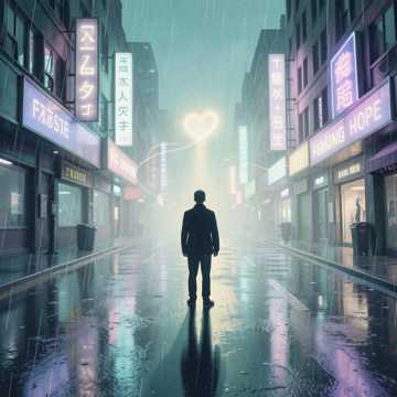 雨季的留白