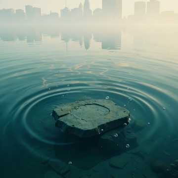 沉底的石头