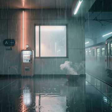 橱窗旧人影