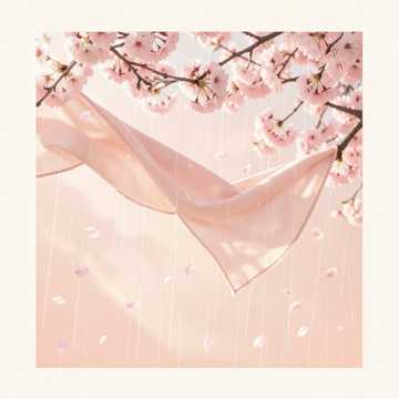 粉色骤雨