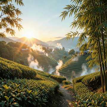 茶园晚照-版本2
