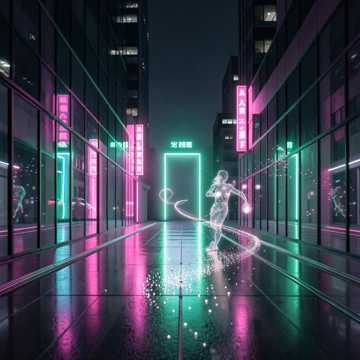 ネオンの魔法