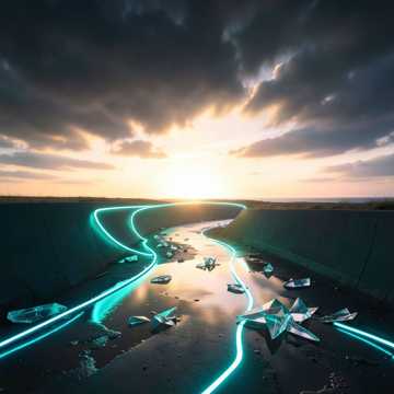 云层裂开的光-版本2