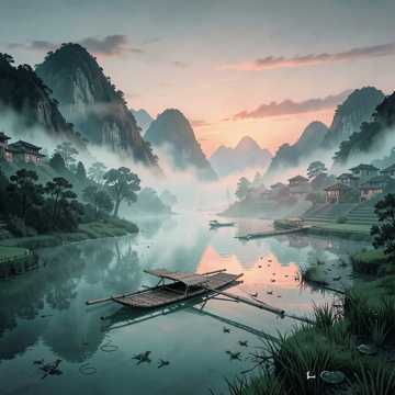 漓江烟雨调-版本2