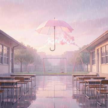 毕业前夕淡粉色的雨-版本2