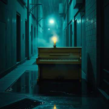 钢琴上的旧雨声