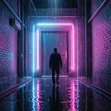 深夜反光