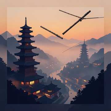 雾锁山城千重门