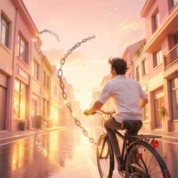 单车与风