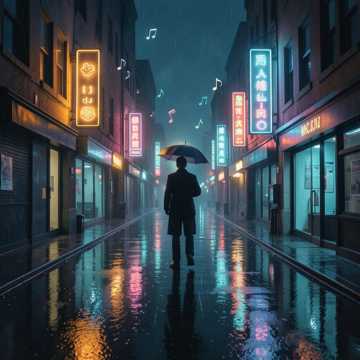 街灯烫伤背影-版本2