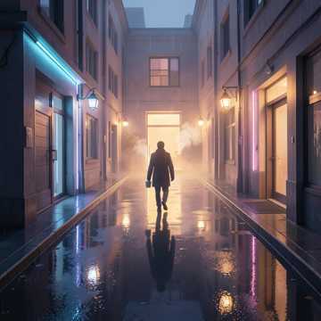 路灯数到打烊