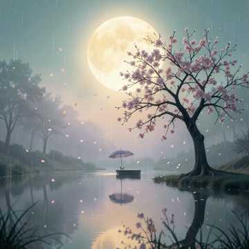桂花树下