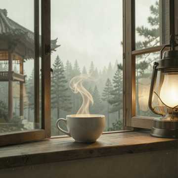 寒夜客来茶当酒