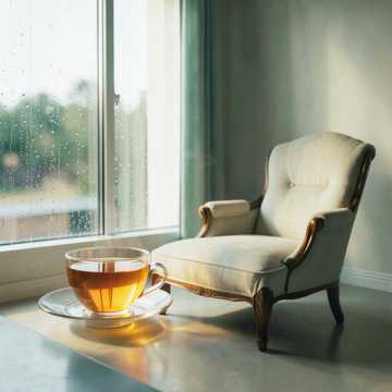 琥珀茶光
