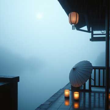 烟雨楼台