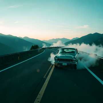 盘山公路的夏天