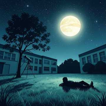 停电的星空观测
