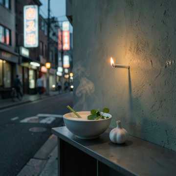 烟火和香菜