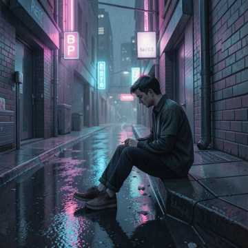 半包烟的蹲姿