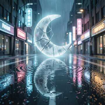 Broken Moon Rain
