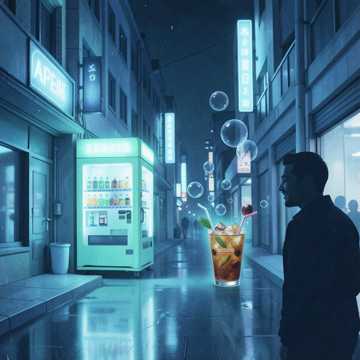乌龙话梅气泡水