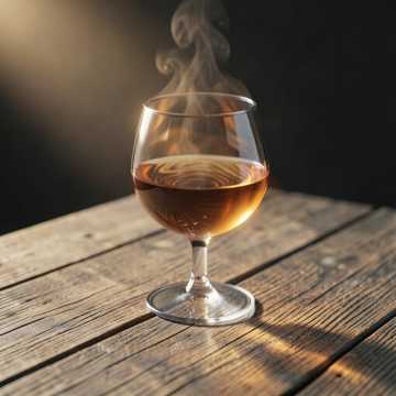风吹过空杯