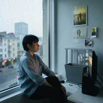 独坐听雨
